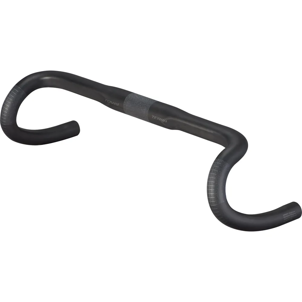 uPRISE Bikes Specialized Roval Terra Road Handlebars - Black/Charcoal | Price match, 365 day return s, 18-Month Warranty, Finance Available & Free UK Delivery