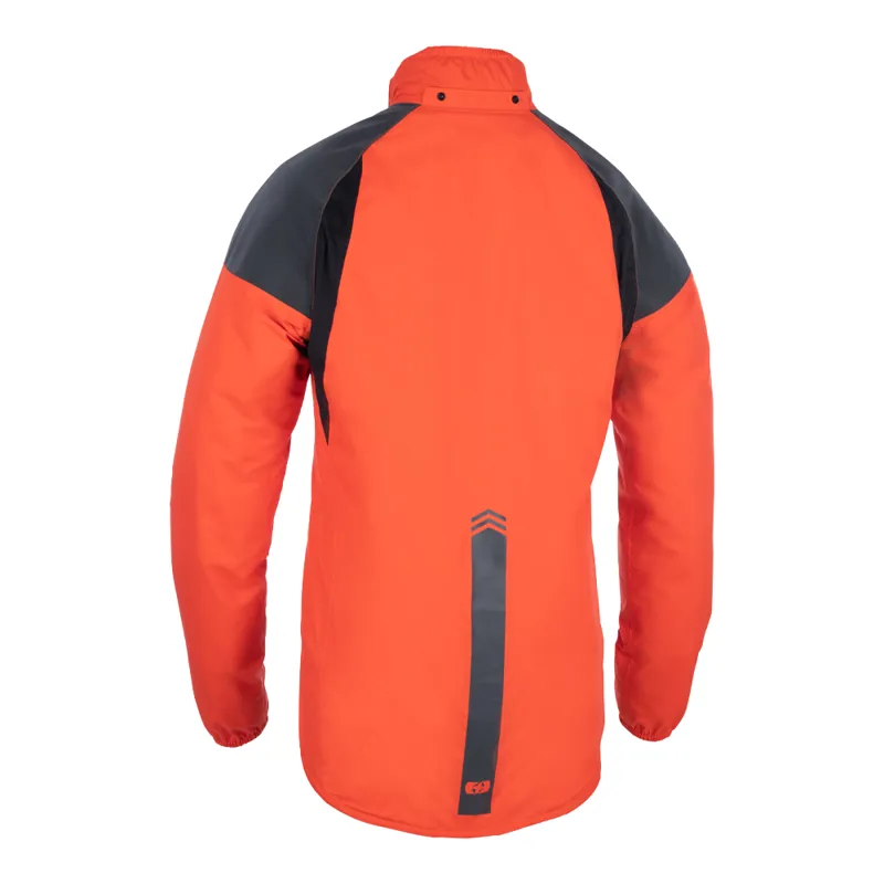 Oxford Venture Men's Waterproof Cycling Jacket - Fiery Red-1