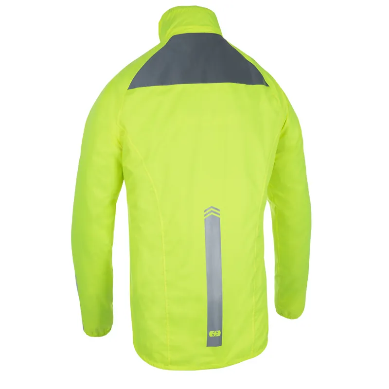 Oxford Endeavour Men's Waterproof Cycling Jacket - Yellow Fluo-1