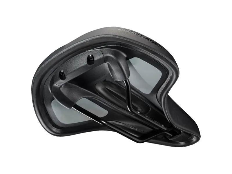 Bontrager Boulevard Comfort Saddle - 280mm x 205mm - Black-2