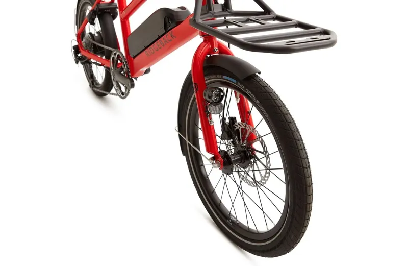 Ridgeback Errand 2025 Electric Hybrid Bike - Red-5