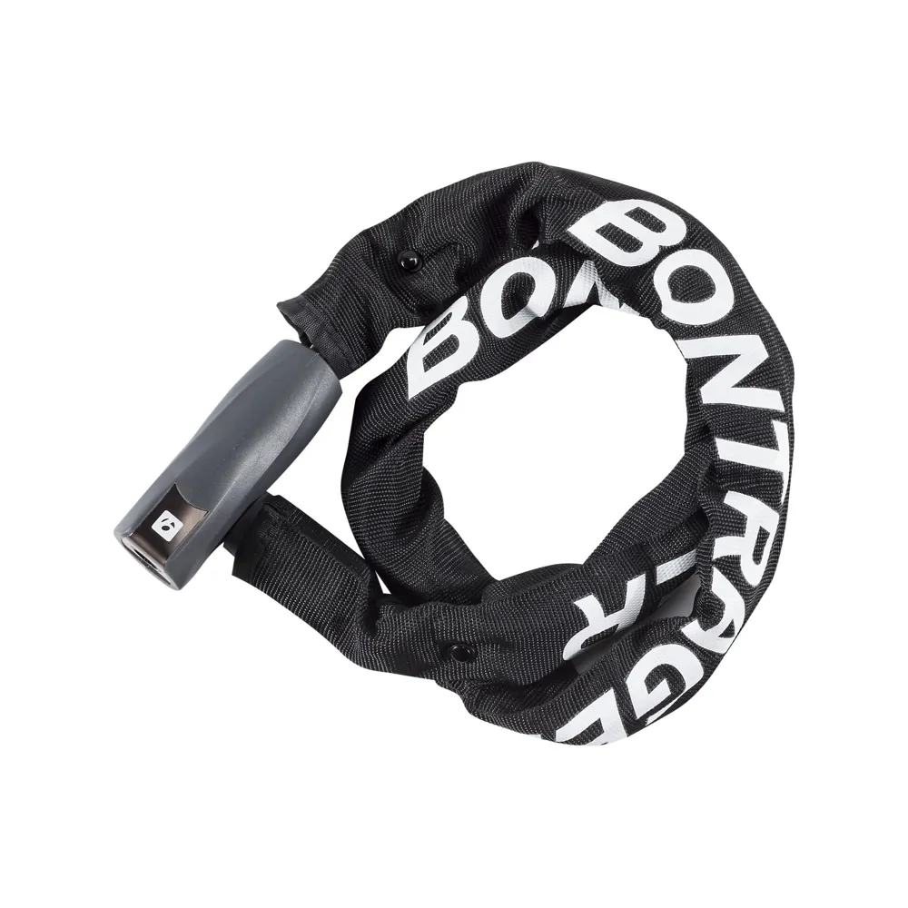uPRISE Bikes Bontrager Pro Keyed Chain Lock - 7mm x 95cm - Black | Price match, 365 day return s, 18-Month Warranty, Finance Available & Free UK Delivery