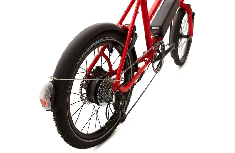 Ridgeback Errand 2025 Electric Hybrid Bike - Red-6