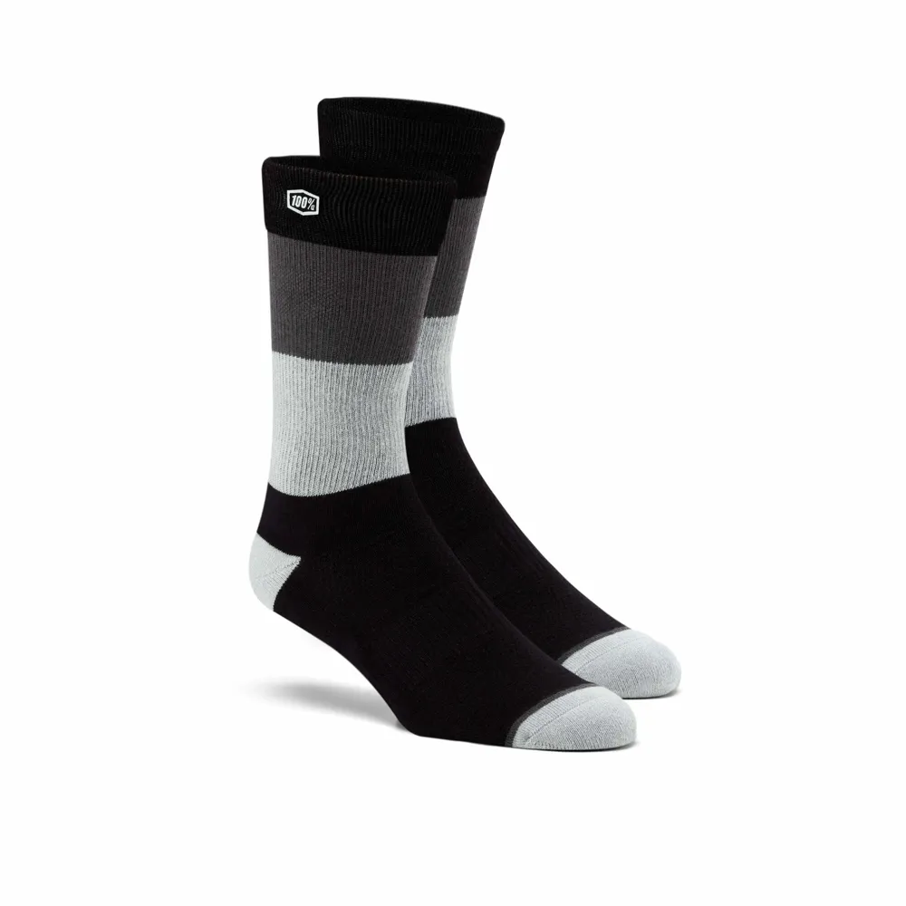 uPRISE Bikes 100 Percent Trio Casual Men's Socks - Black | Price match, 365 day return s, 18-Month Warranty, Finance Available & Free UK Delivery