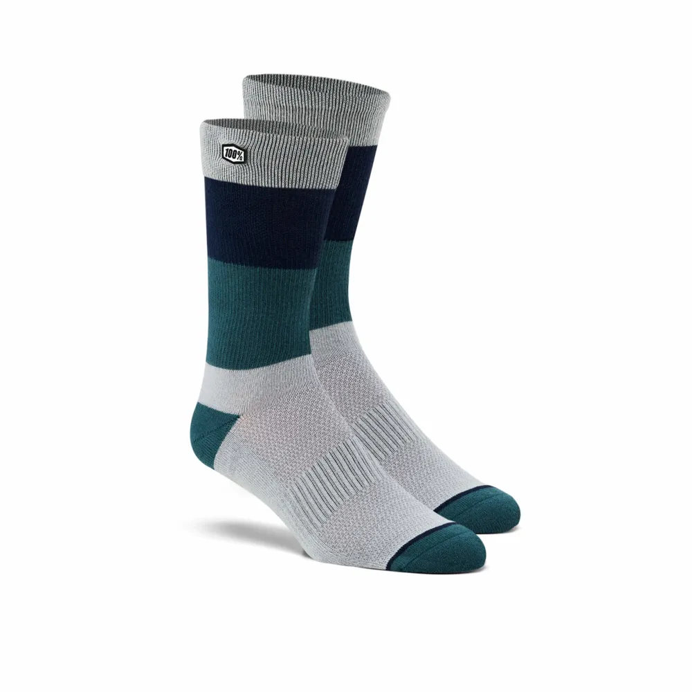 uPRISE Bikes 100 Percent Trio Casual Men's Socks - Silver | Price match, 365 day return s, 18-Month Warranty, Finance Available & Free UK Delivery