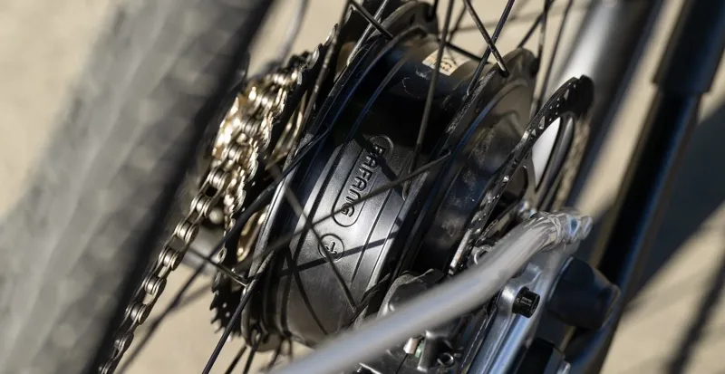 Marin Fairfax E 2024 Electric Hybrid Bike - Silver-4