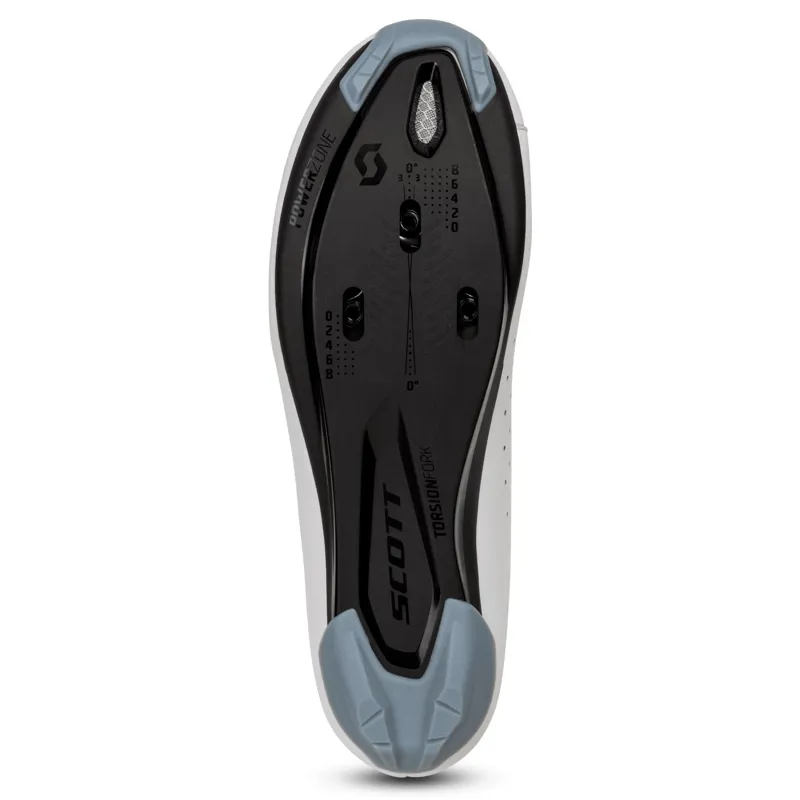 Scott Comp BOA  Women's Road Shoes - Matt White/Light Blue-5