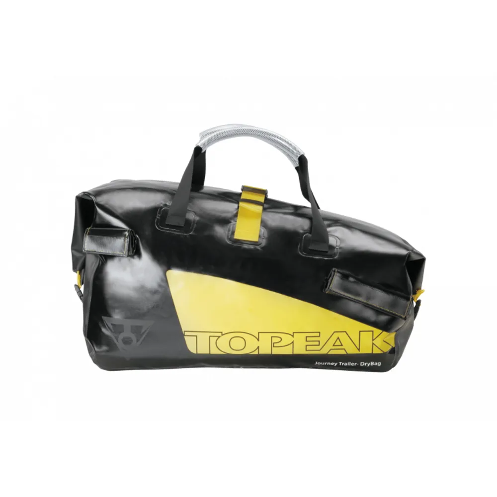 uPRISE Bikes Topeak Journey Trailer Waterproof Drybag - Black/Yellow | Price match, 365 day return s, 18-Month Warranty, Finance Available & Free UK Delivery