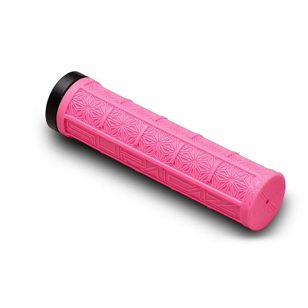 uPRISE Bikes Supacaz Grizips MTB Grips - Pink | Price match, 365 day return s, 18-Month Warranty, Finance Available & Free UK Delivery