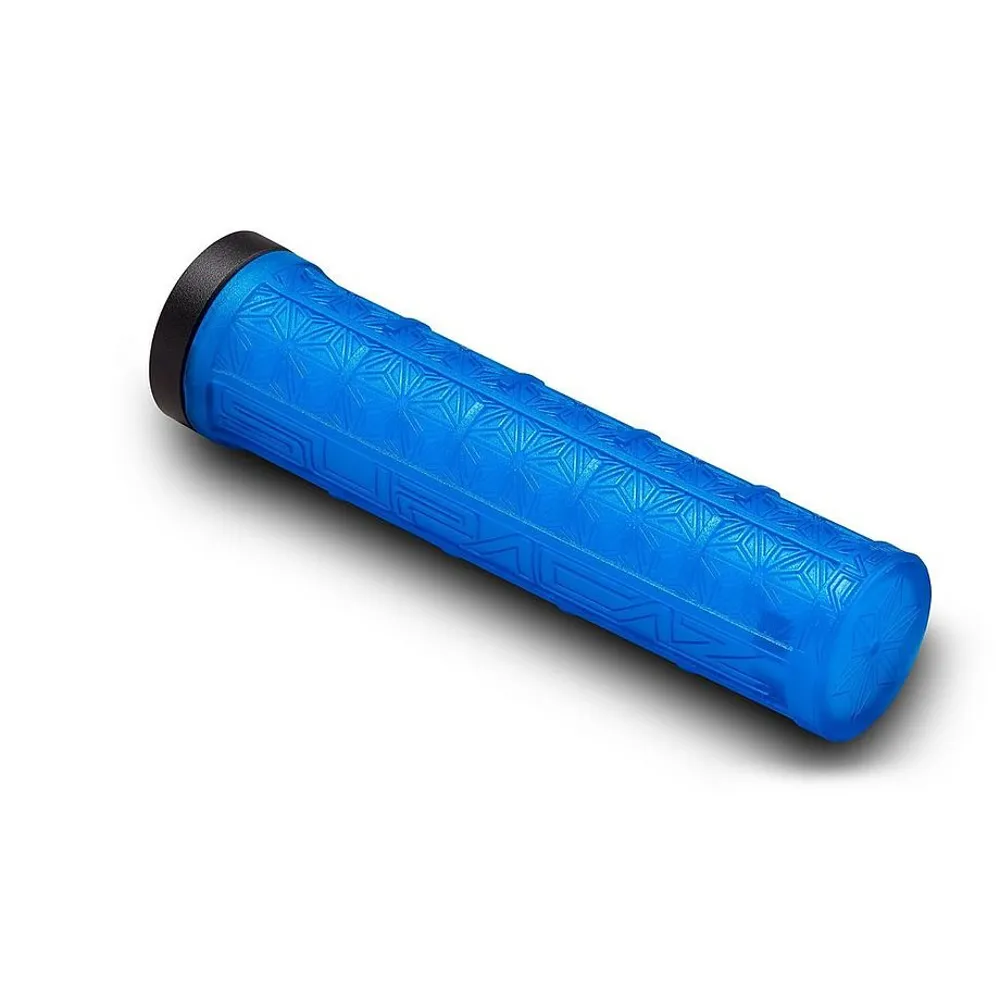 uPRISE Bikes Supacaz Grizips MTB Grips - Blue | Price match, 365 day return s, 18-Month Warranty, Finance Available & Free UK Delivery