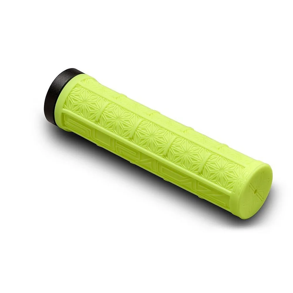 uPRISE Bikes Supacaz Grizips MTB Grips - Yellow | Price match, 365 day return s, 18-Month Warranty, Finance Available & Free UK Delivery