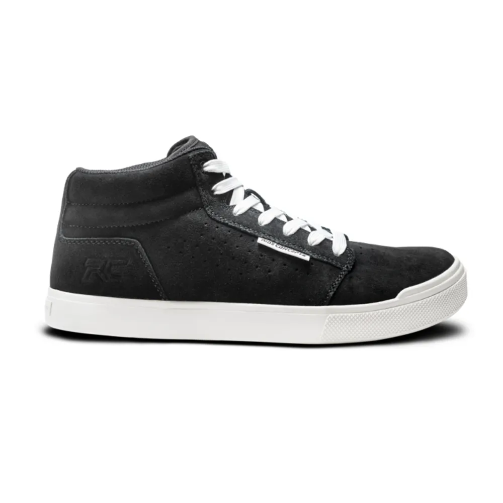 uPRISE Bikes Ride Concepts Vice Mid Men's Flat MTB Shoes - Black/White | Price match, 365 day return s, 18-Month Warranty, Finance Available & Free UK Delivery