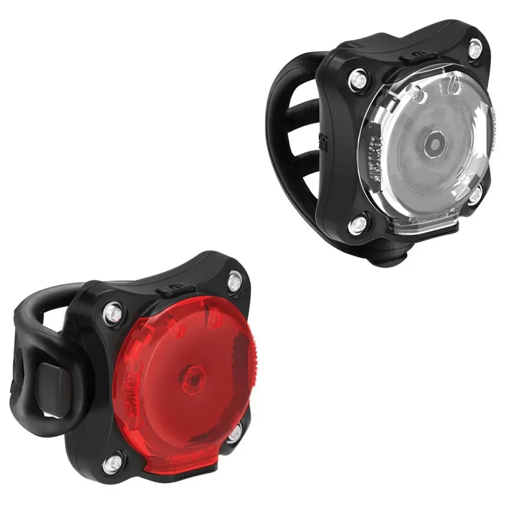uPRISE Bikes Lezyne Zecto Drive 250+ / Zecto Drive 200+ Light Set - Black | Price match, 365 day return s, 18-Month Warranty, Finance Available & Free UK Delivery