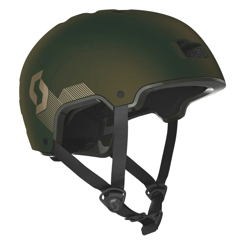 Scott Jibe BMX Helmet -  Komodo Green/Gold