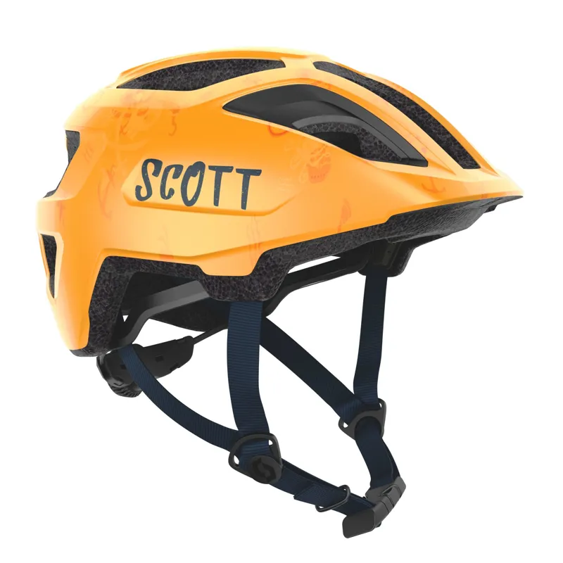 Scott Spunto Kids Helmet - 46-52cm - Fire Orange