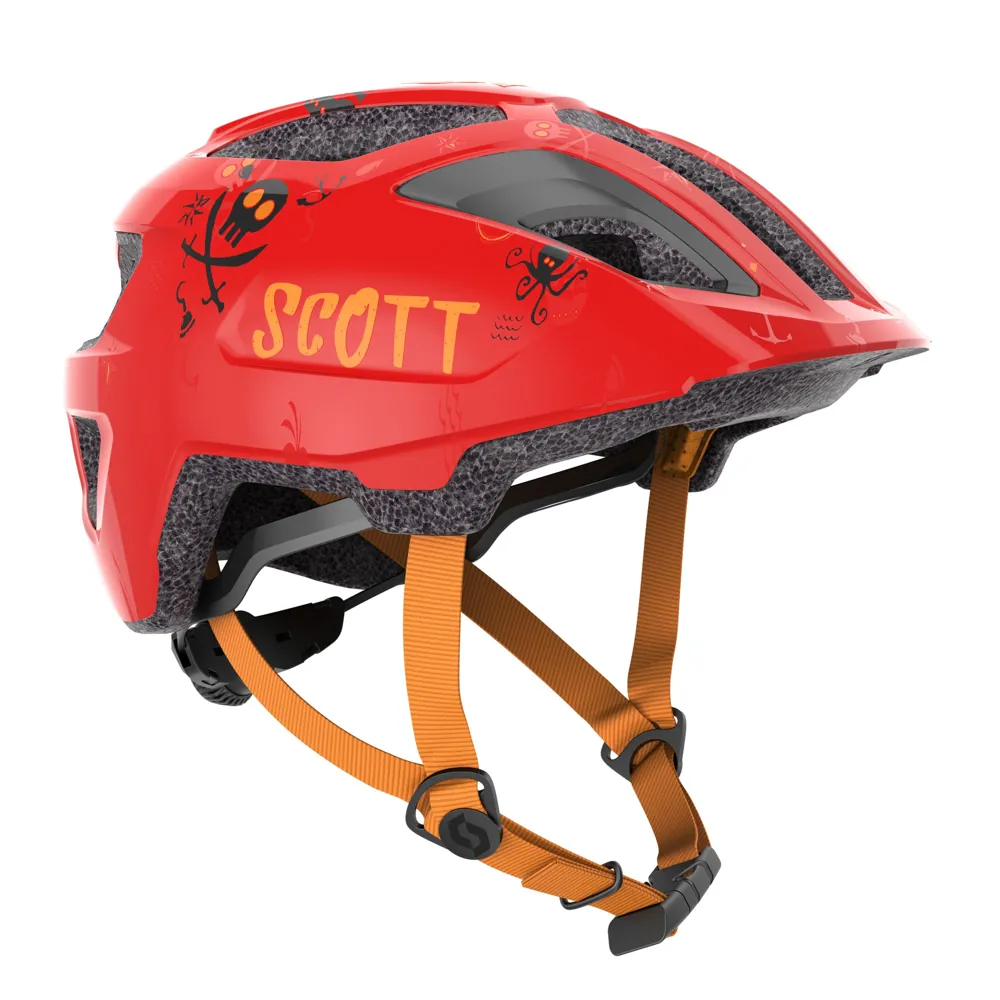 uPRISE Bikes Scott Spunto Kids Helmet - 46-52cm - Florida Red | Price match, 365 day return s, 18-Month Warranty, Finance Available & Free UK Delivery