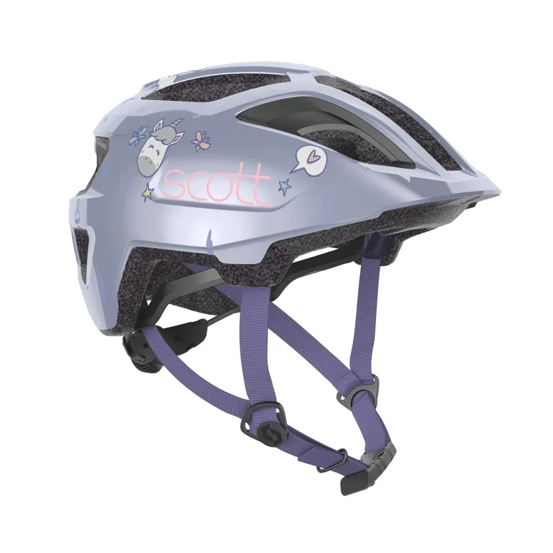 Scott Spunto Kids Helmet - 46-52cm - Happy Purple
