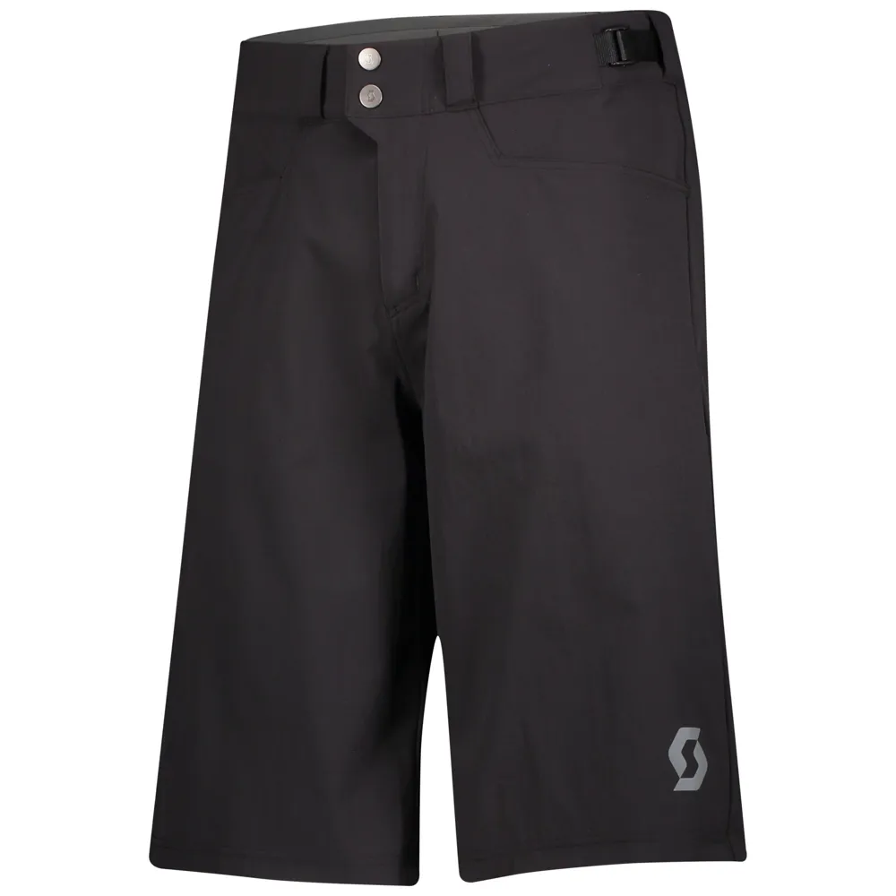 uPRISE Bikes Scott Trail Flow Padded Men's Baggy Shorts - Black | Price match, 365 day return s, 18-Month Warranty, Finance Available & Free UK Delivery
