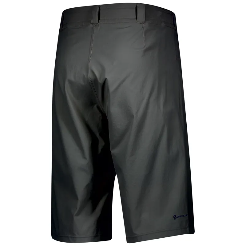 Scott Trail Flow Padded Men's Baggy Shorts - Dark Grey-1