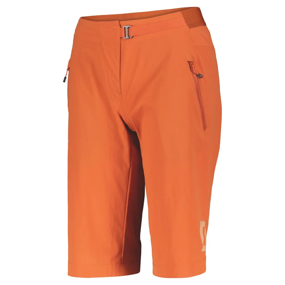 uPRISE Bikes Scott Trail Vertic with Pad Women's Baggy Shorts - Braze Orange | Price match, 365 day return s, 18-Month Warranty, Finance Available & Free UK Delivery