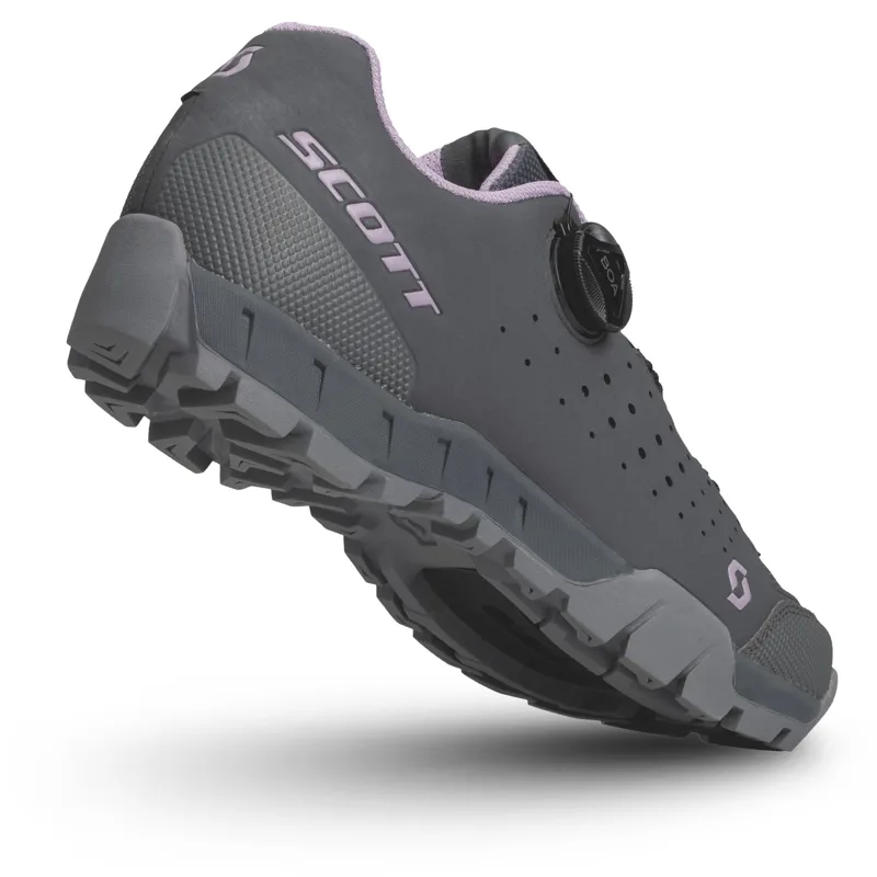 Scott Sport Trail Evo BOA Women's MTB Shoes - Dark Grey/Light Pink-1