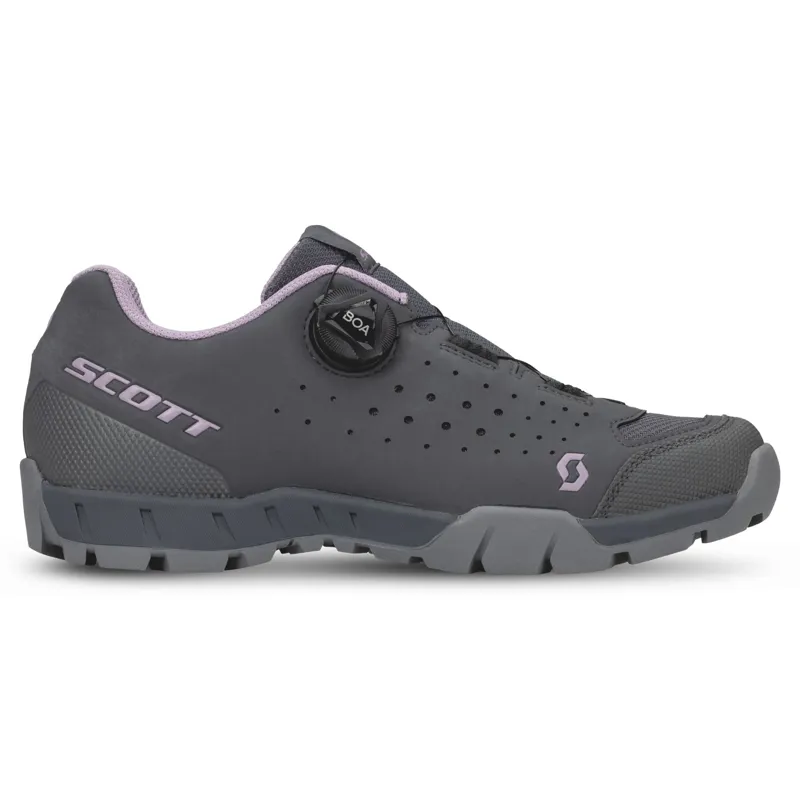 Scott Sport Trail Evo BOA Women's MTB Shoes - Dark Grey/Light Pink-2