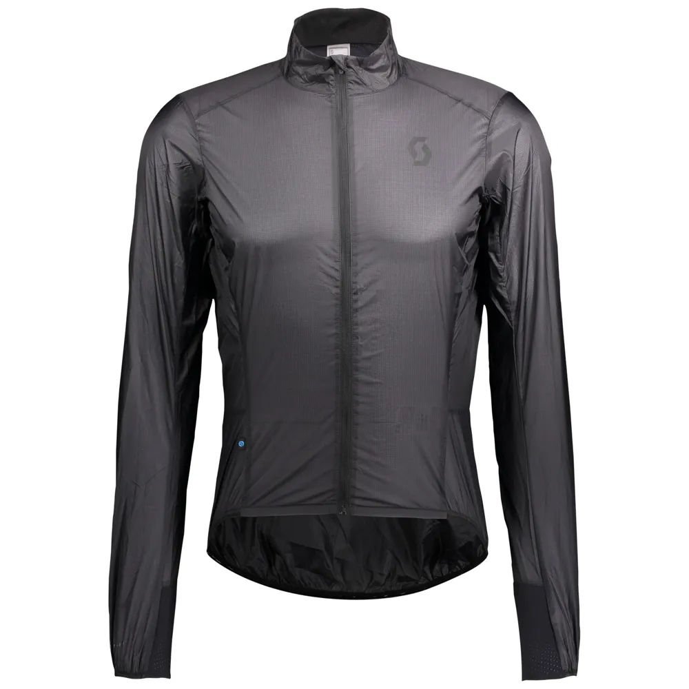 uPRISE Bikes Scott RC Weather Ultralight Windbreaker Men's Jacket - Black | Price match, 365 day return s, 18-Month Warranty, Finance Available & Free UK Delivery