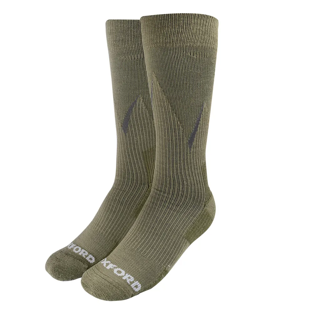 uPRISE Bikes Oxford Merino Socks - Khaki | Price match, 365 day return s, 18-Month Warranty, Finance Available & Free UK Delivery