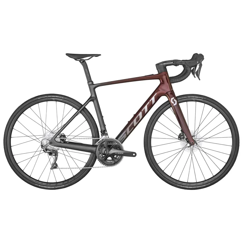 Scott Addict eRIDE 30 Carbon Endurance Electric Road Bike - Red