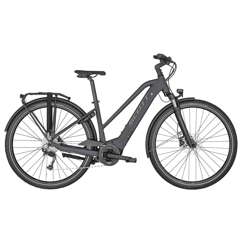 uPRISE Bikes Scott Sub Tour eRIDE 30 Women's Electric Urban Bike - Black - Large | Price match, 365 day return s, 18-Month Warranty, Finance Available & Free UK Delivery