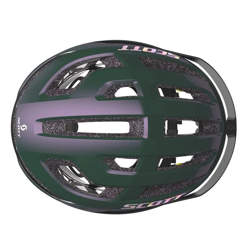 Scott Arx Plus MIPS MTB Helmet - Prism Green/Purple-2