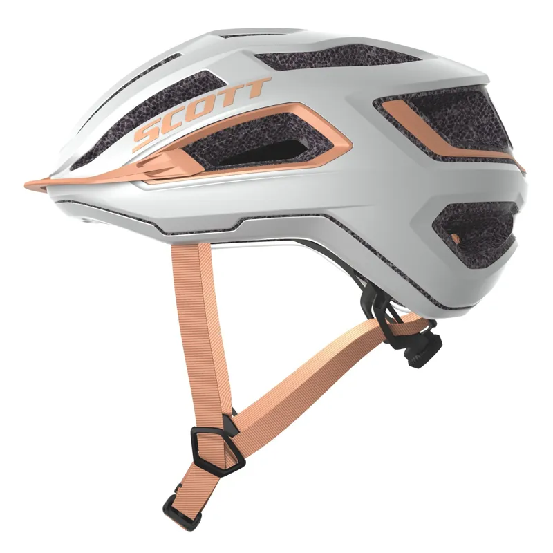 Scott Arx Plus MIPS MTB Helmet - White/Rose Beige-1