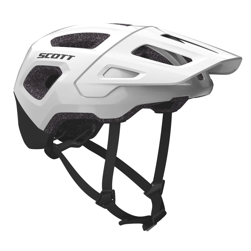 uPRISE Bikes Scott Argo Plus MIPS Junior Helmet - 49-53cm - White/Black | Price match, 365 day return s, 18-Month Warranty, Finance Available & Free UK Delivery