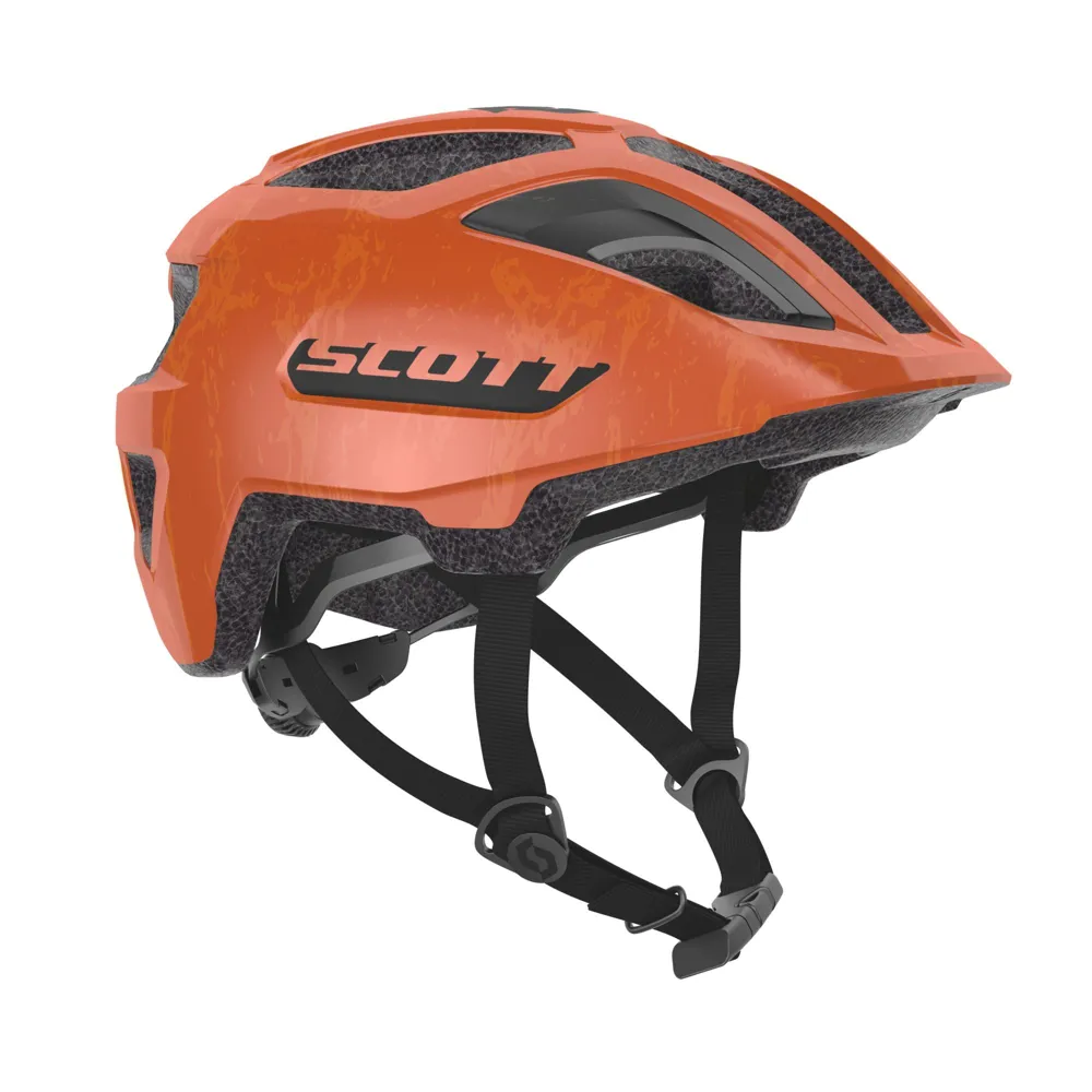 uPRISE Bikes Scott Spunto Plus MIPS Junior Helmet - 50-56cm - Ocher Orange | Price match, 365 day return s, 18-Month Warranty, Finance Available & Free UK Delivery