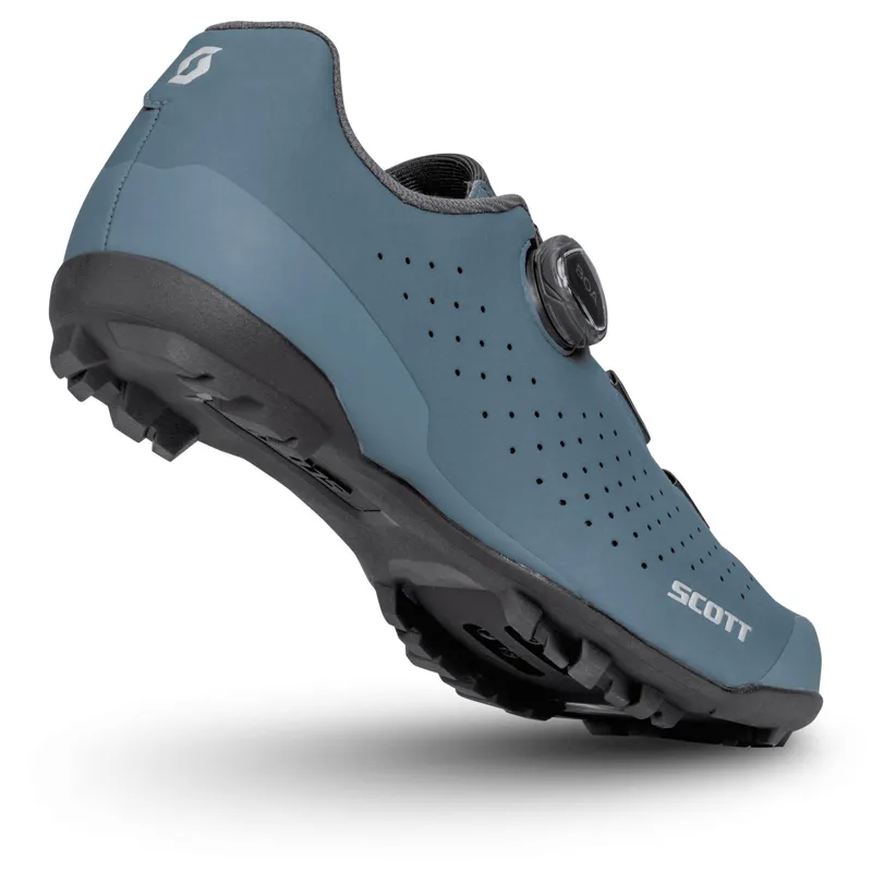 Scott Gravel Pro Men's Gravel Road Shoes - Matt Blue/Dark Grey-1