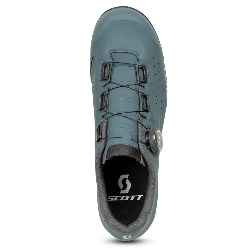 Scott Gravel Pro Men's Gravel Road Shoes - Matt Blue/Dark Grey-4