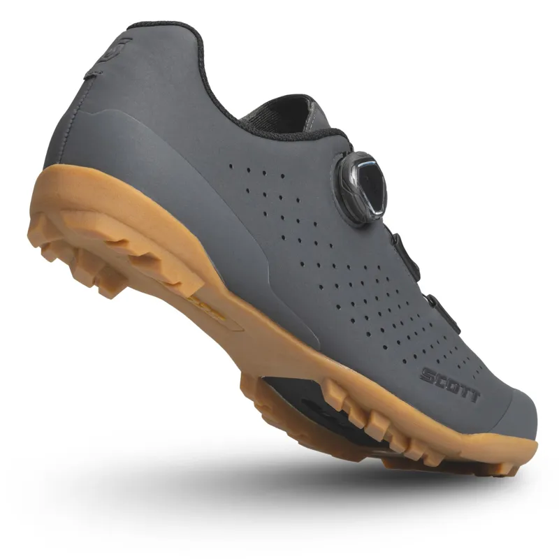 Scott Gravel Pro Men's Gravel Road Shoes - Matt Grey/Black-1