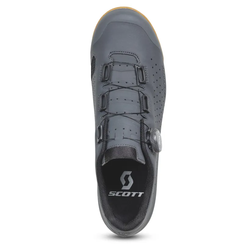 Scott Gravel Pro Men's Gravel Road Shoes - Matt Grey/Black-4