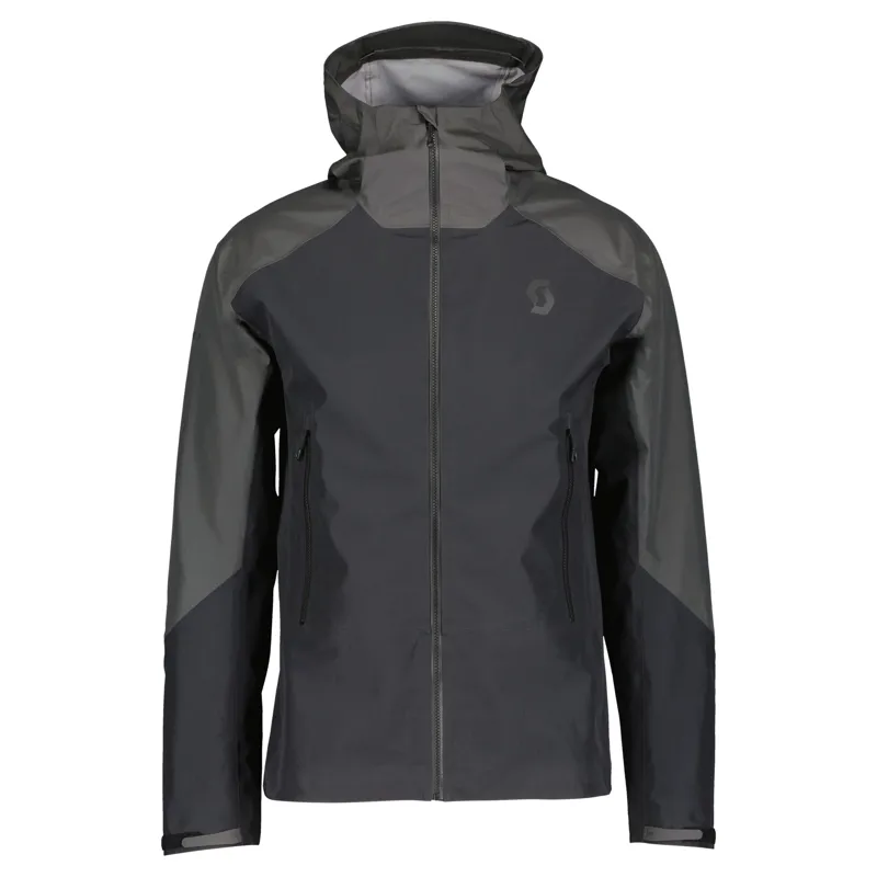 Scott Explorair Light Dryo 3L Men's Waterproof Jacket - Black/Dark Grey