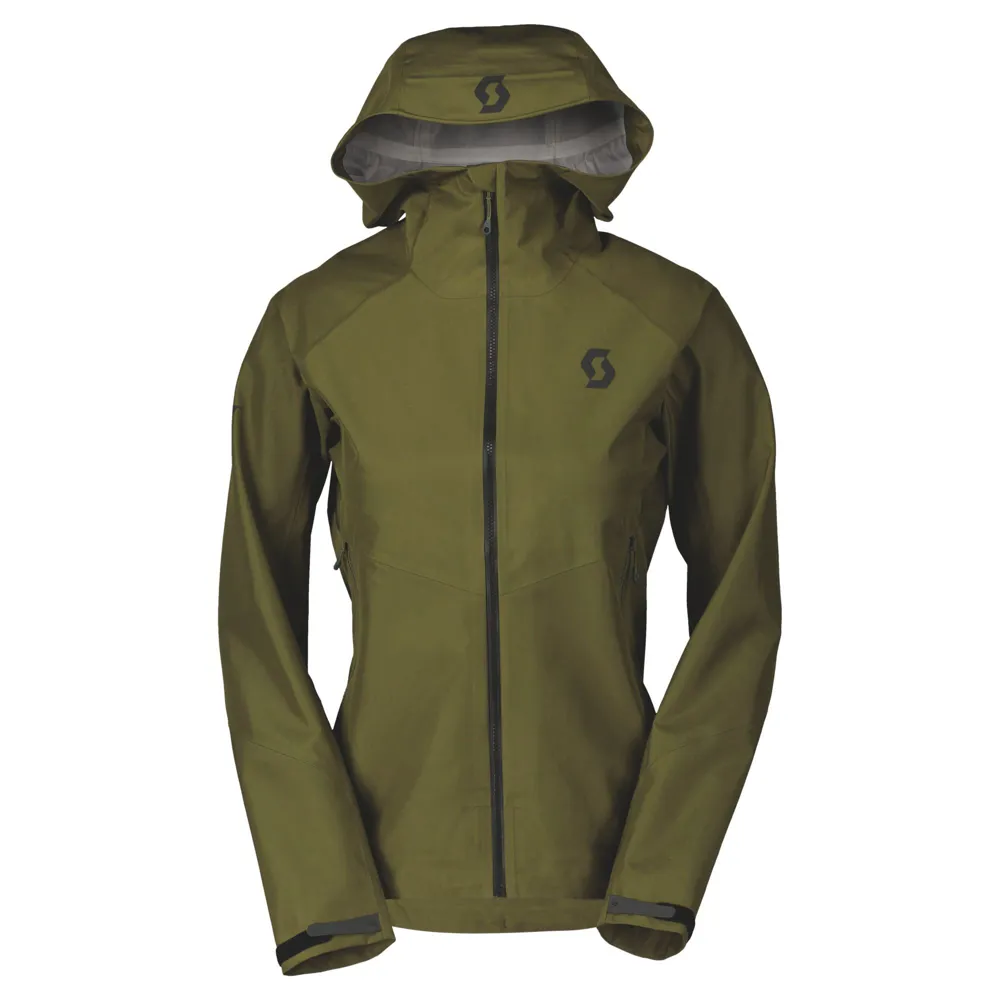 uPRISE Bikes Scott Explorair Light Dryo 3L Women's Waterproof Jacket - Fir Green | Price match, 365 day return s, 18-Month Warranty, Finance Available & Free UK Delivery