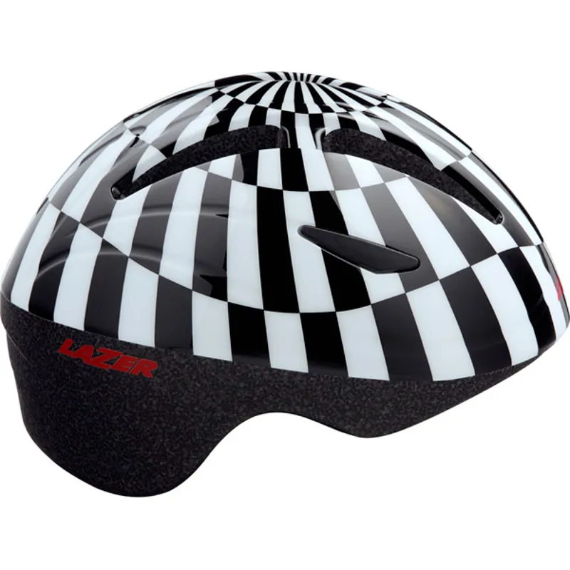 Lazer Bob+ Kids Helmet - 46-52cm  - Black/White-3
