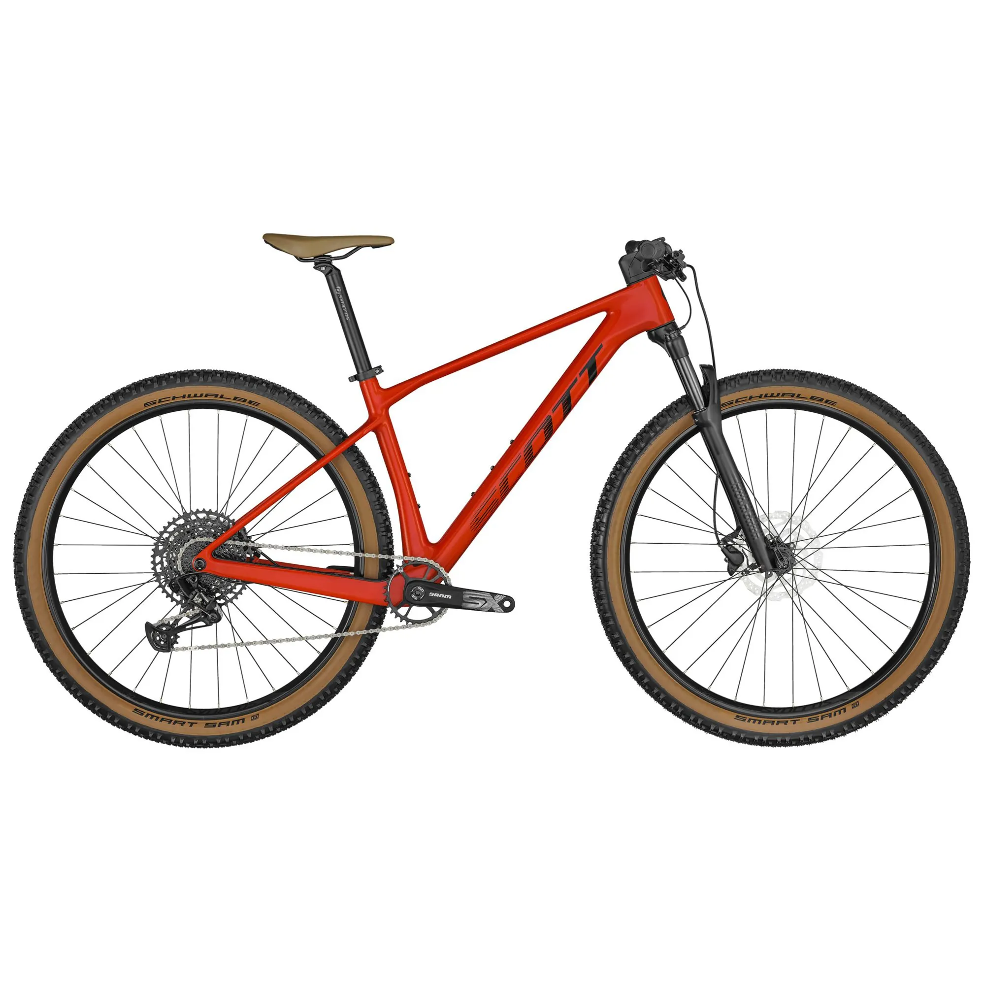 29+ Carbon Hardtail Mountain Bike Scott Scale 940 29er 2025 Carbon Hardtail Mountain Bike - Florida Red