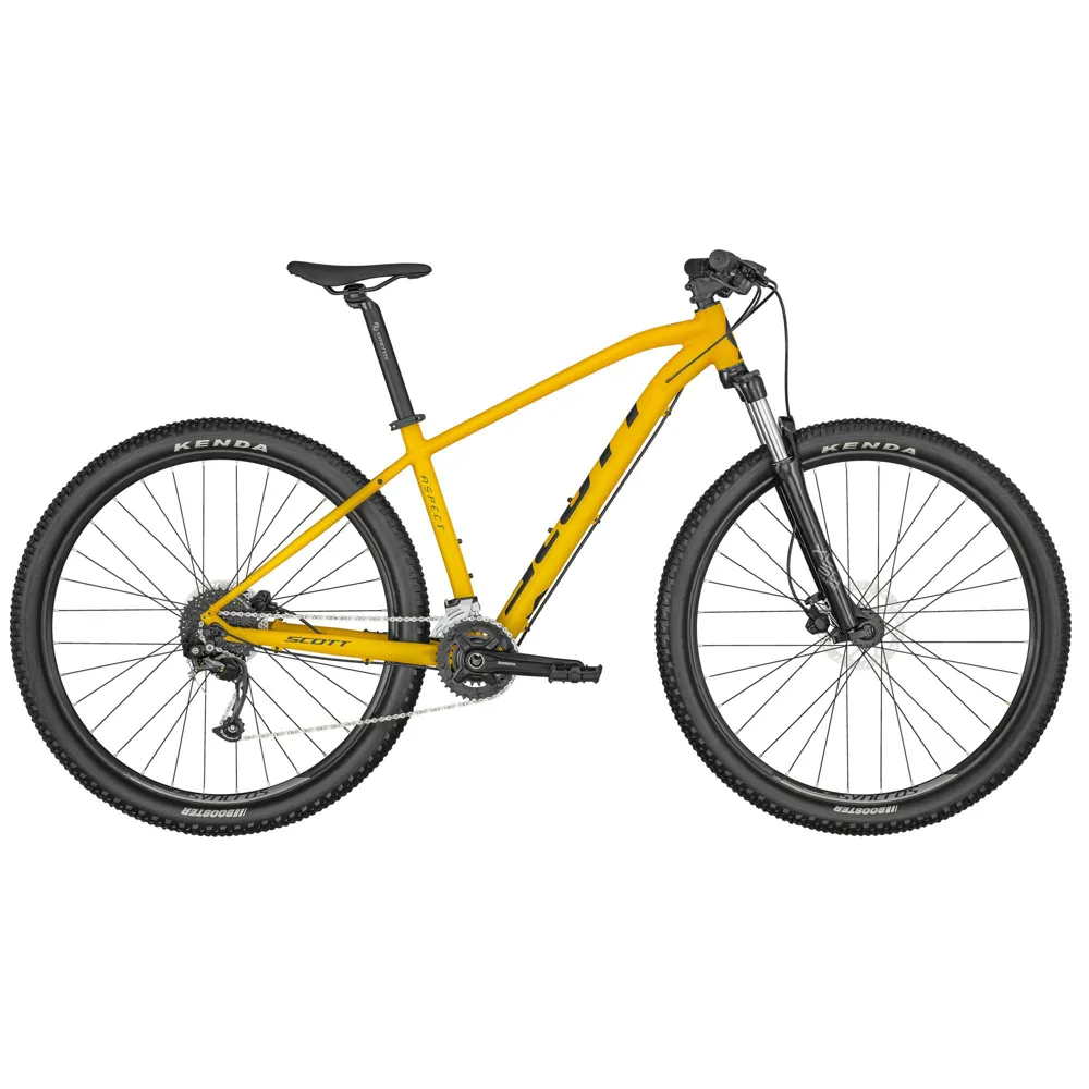 uPRISE Bikes Scott Aspect 950 2024 Hardtail Mountain Bike - Sunflower Yellow | Price match, 365 day return s, 18-Month Warranty, Finance Available & Free UK Delivery