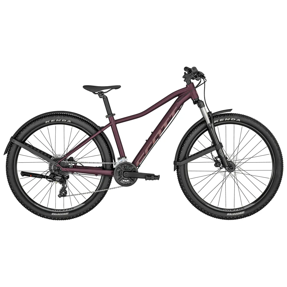 uPRISE Bikes Scott Contessa Active 50 EQ 2024 Women's Hardtail MTB - Dark Purple | Price match, 365 day return s, 18-Month Warranty, Finance Available & Free UK Delivery