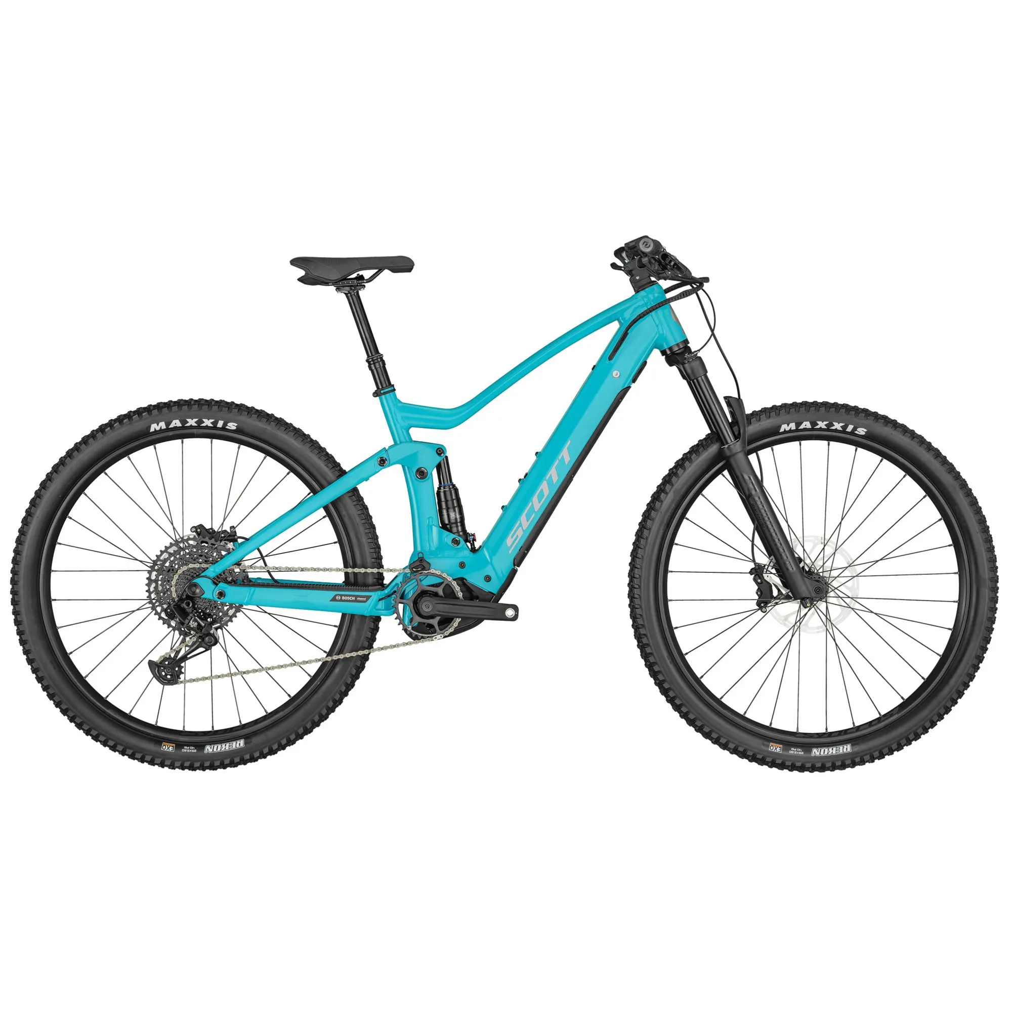Scott Strike eRIDE 940 2024 Electric Full Sus MTB Cerulean Blue