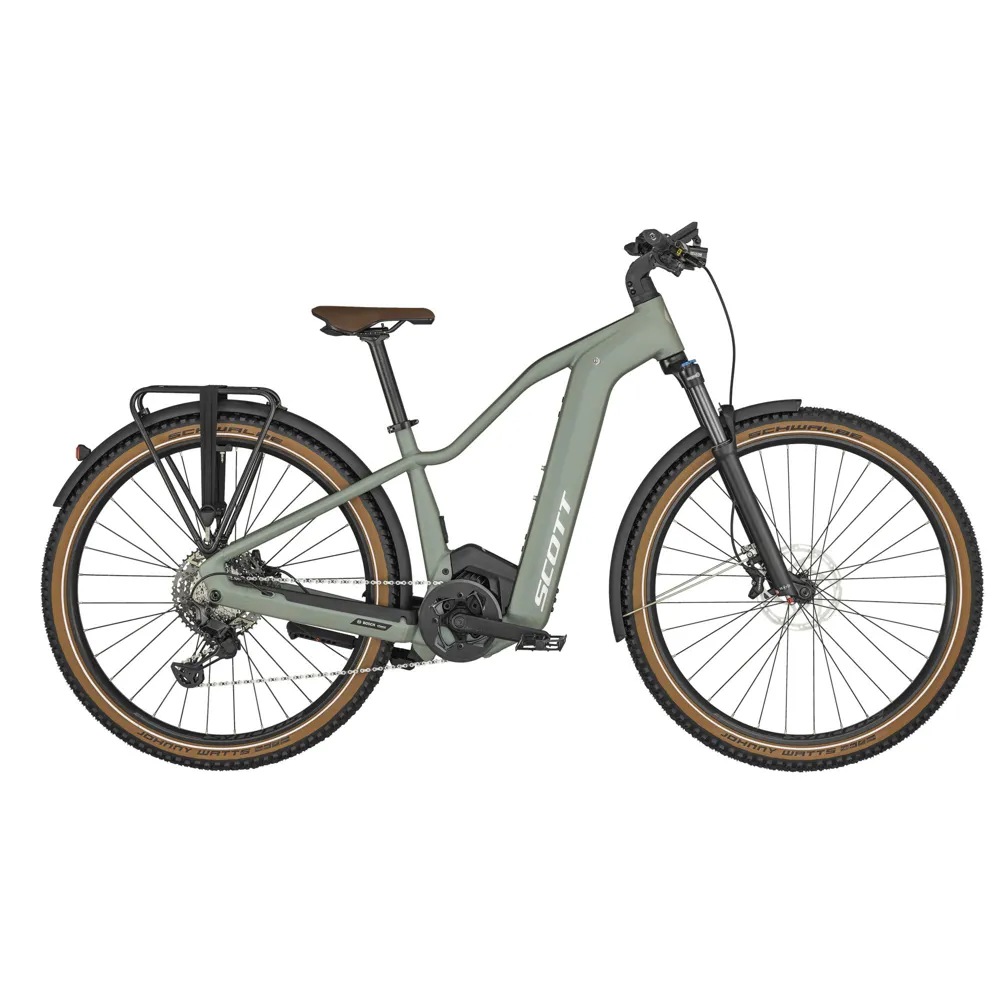 uPRISE Bikes Scott Axis eRIDE 10 Lady 2024 Electric Hybrid Bike - Highland Green | Price match, 365 day return s, 18-Month Warranty, Finance Available & Free UK Delivery