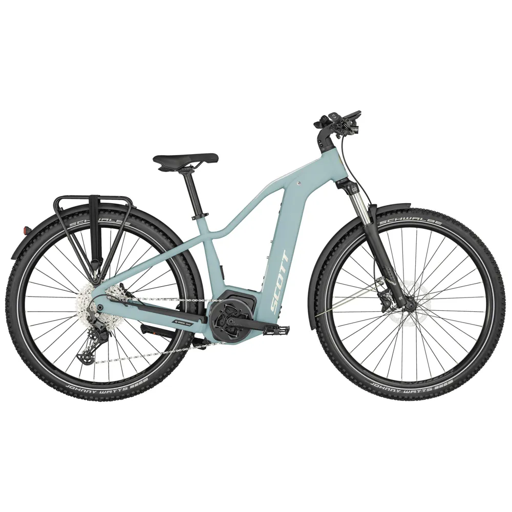 uPRISE Bikes Scott Axis eRIDE 30 Lady 2024 Electric Urban Bike - Muted Blue | Price match, 365 day return s, 18-Month Warranty, Finance Available & Free UK Delivery