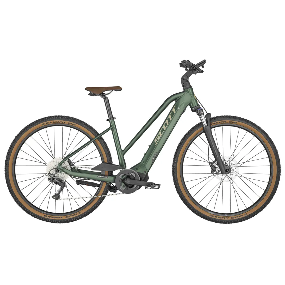 uPRISE Bikes Scott Sub Cross eRIDE 10 2024 Women's Hybrid E-Bike - Malachite Green | Price match, 365 day return s, 18-Month Warranty, Finance Available & Free UK Delivery