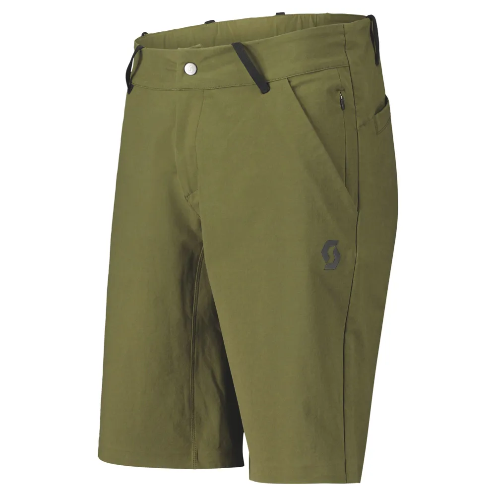uPRISE Bikes Scott Commuter Men's Baggy Shorts - Fir Green | Price match, 365 day return s, 18-Month Warranty, Finance Available & Free UK Delivery