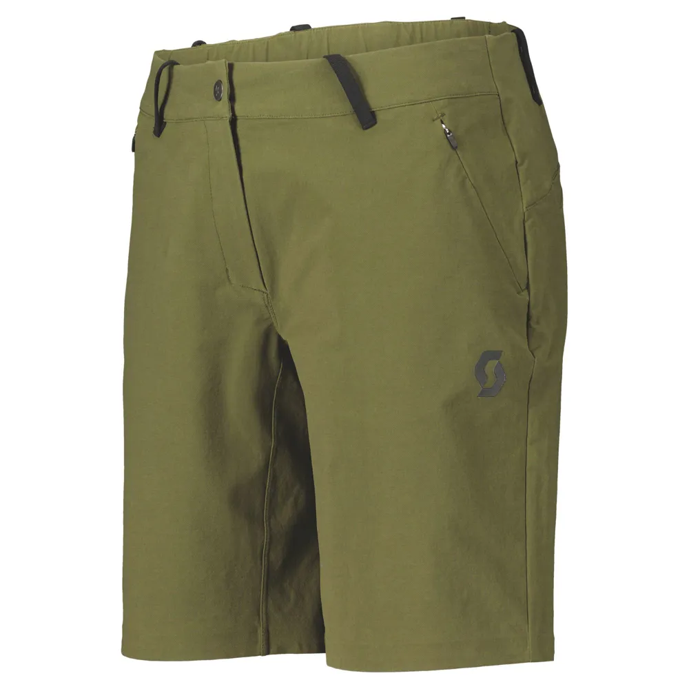 uPRISE Bikes Scott Commuter Women's Baggy Shorts - Fir Green | Price match, 365 day return s, 18-Month Warranty, Finance Available & Free UK Delivery